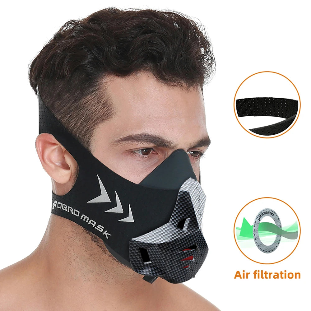 FDBRO - Sports Mask Elevation Running Fitness
